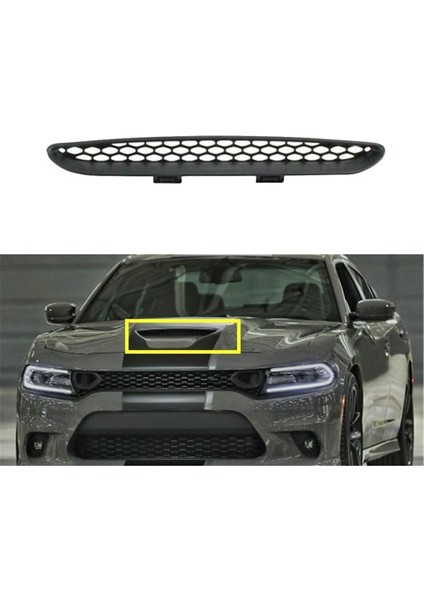 Araba Ön Kaput Kepçesi Çerçeve Örtü Alım Izgara Kapağı 68202462AD Dodge Charger Srt Hellcat 2016-2021 (Yurt Dışından) modelleri