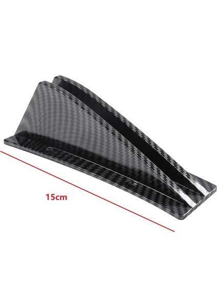 Evrensel 4pcs/set Araç Arka Tampon Difüzör Spoiler Abs Abs Catolisyon Önleme Arka Tampon Dudak Difüzör A (Yurt Dışından) fırsatları