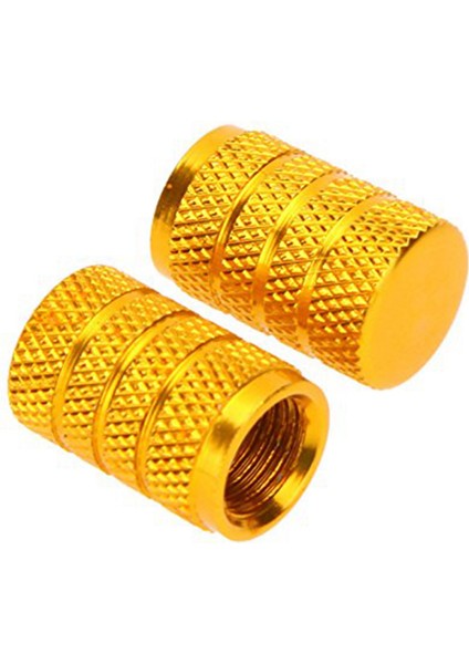 4x Alaşımlı Lastik Valf Kapağı, Bisiklet, Motosiklet ve Schrader Valflı Araba, Altın (Yurt Dışından) fırsatları