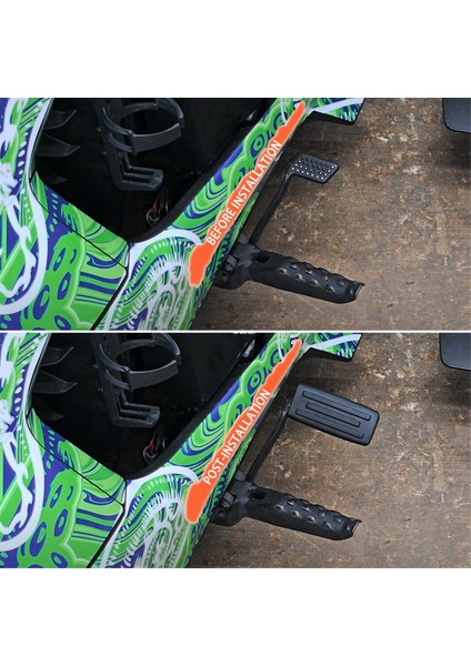 Can-Am Ryker Için Daha Büyük Fren Pedalı 600 900 Sport &amp; Ryker Ralli Edition Genişletilmiş Fren Ayağı Dinlenme Peg Aksesuarları (Yurt Dışından) indirimleri