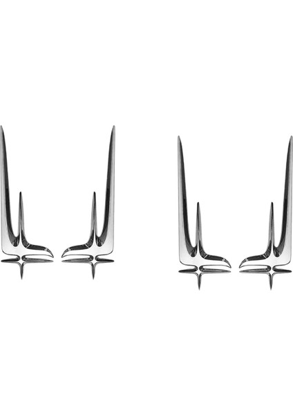 4pcs Mercedes-Benz Için Uygun C260L E300L C200L Kuyruk Plakası Yan Araba Sticker Aksesuarları Özel Tür (Yurt Dışından)