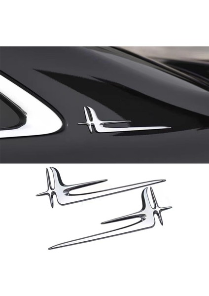 4pcs Mercedes-Benz Için Uygun C260L E300L C200L Kuyruk Plakası Yan Araba Sticker Aksesuarları Özel Tür (Yurt Dışından) fiyatları