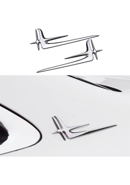 4pcs Mercedes-Benz Için Uygun C260L E300L C200L Kuyruk Plakası Yan Araba Sticker Aksesuarları Özel Tür (Yurt Dışından) indirimleri