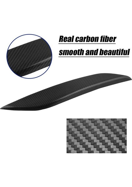 2003-2008 Nissan 350Z Fairlady Z Z33 Için Siyah Karbon Fiber Far Göz Kapakları Kapakları (Yurt Dışından) indirimleri