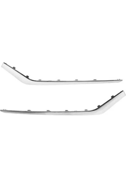 Ön Tampon Sis Kromu Alt Tampon Trim Sonata 2018-2019 86551-E6700 86552-E6700 86551E6700 86552E6700 (Yurt Dışından)