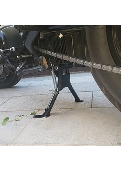 Motosiklet Orta Braket Kickstand Center Hyosung Aquila GV300S GV300 Gv 300 S Gv 300S Için Park Standı Desteği (Yurt Dışından) fırsatları