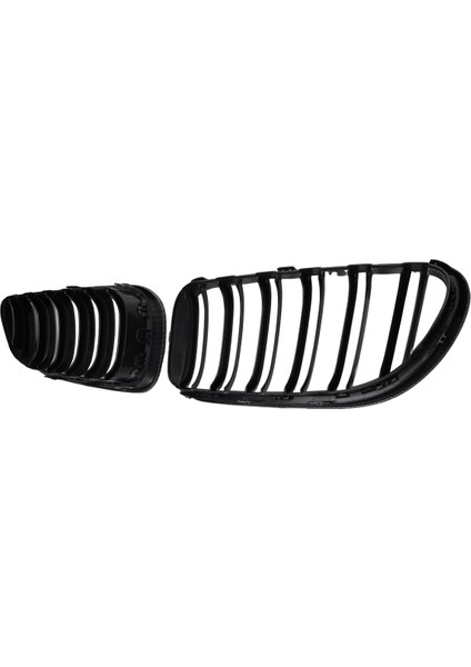 Bmw F06 F12 F13 Için 6 Serisi M6 Style 2012-2017 Karbon Fiber Stili + Parlak Siyah Ön Grilles Grille (Yurt Dışından) fiyatları