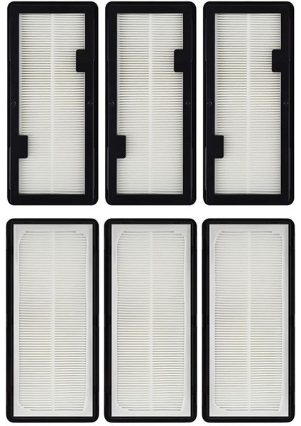 Samsung Jet Bot Aı+ ve Jet Botu+ Elektrikli Süpürgeler Için 6pcs Yıkanabilir Yedek Hepa Filtreleri, VR30T85513W/AA Robot Için Uygun (Yurt Dışından)
