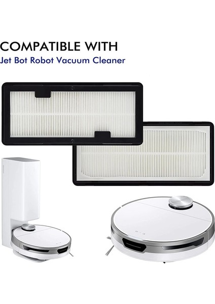 Samsung Jet Bot Aı+ ve Jet Botu+ Elektrikli Süpürgeler Için 6pcs Yıkanabilir Yedek Hepa Filtreleri, VR30T85513W/AA Robot Için Uygun (Yurt Dışından) modelleri
