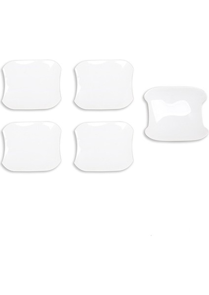 Kapı Kolu Çizik Koruyucusu Arka Bagaj Kapağı Kapı Kasesi Kapak Ford Bronco Için Ford Bronco 2021-2024 Aksesuarlar Beyaz (Yurt Dışından)