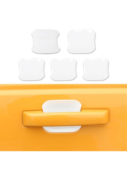 Kapı Kolu Çizik Koruyucusu Arka Bagaj Kapağı Kapı Kasesi Kapak Ford Bronco Için Ford Bronco 2021-2024 Aksesuarlar Beyaz (Yurt Dışından) modelleri