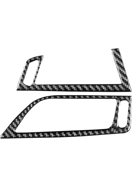 Bmw 5 Serisi Için G30 G38 2018-2021 Karbon Fiber Araç Göstergesi Paneli Sol Sağ Hava Havalandırma Kapağı Kapağı Iç Aksesuarlar (Yurt Dışından)