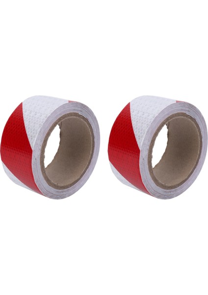 2pcs 10M x 5cm Güvenlik Uyarı Bant Yansıtıcı Bant Kendi Kendinden Yapışkan Bant Yansıtıcı Şerit Trafiği Yansıtıcı Çıkartmalar (Yurt Dışından)