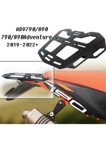 Motosiklet Aksesuarları Bagaj Rafı Kargo Üst Kutu Raf Tutucu 790 Macera Adv R S 890 Adv 2019-2022 (Yurt Dışından) modelleri
