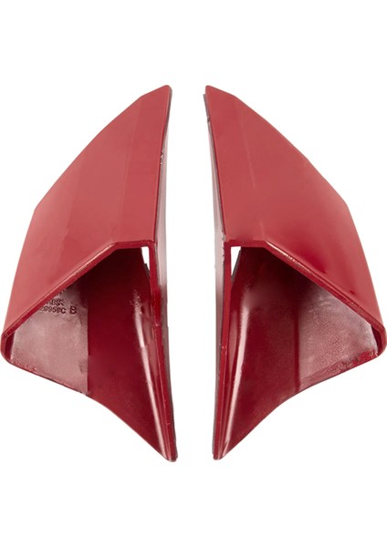 Motosiklet Kırmızı Yan Deflektör Rüzgar Sabit Rüzgar Kanadı Hava Giriş Kanadı Köpekbalığı Hinası Honda CBR650 19-23 Moto Modifikasyonu (Yurt Dışından)