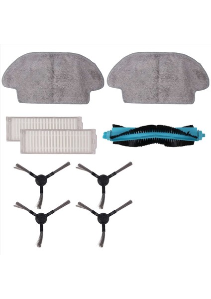 Viomi V2 Pro V3 Mop Filtresi Hepa V3 Filtresi Için Ana Yan Fırça Pas Bezi Hepa V-RVCLM21B Aksesuarlar Vakum Süpürücü Robot Yedek Parçaları (Yurt Dışından) indirimleri