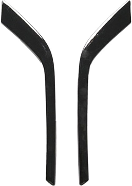 Bmw 5 Serisi Için G60 2024 Spor Araba Ön Tampon Dudak Spoiler Splitter Trim Aksesuarları Parlak Siyah (Yurt Dışından)