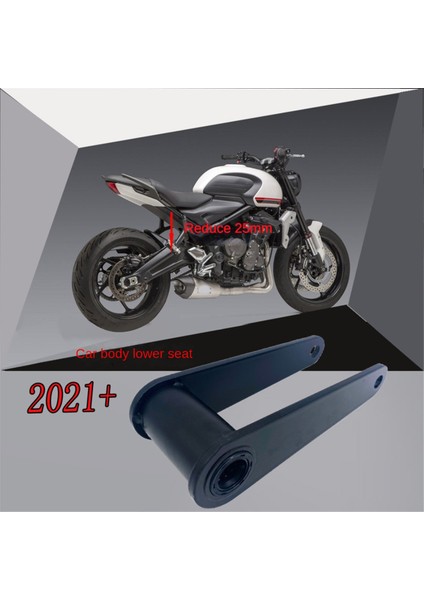 Triumph Için Trident 660 2021 2022 2023 Bağlantı Azaltma Bağlantı Arka Süspansiyon Pedi Şok Emici Alt Vücut Azalma Kodu (Yurt Dışından) fırsatları