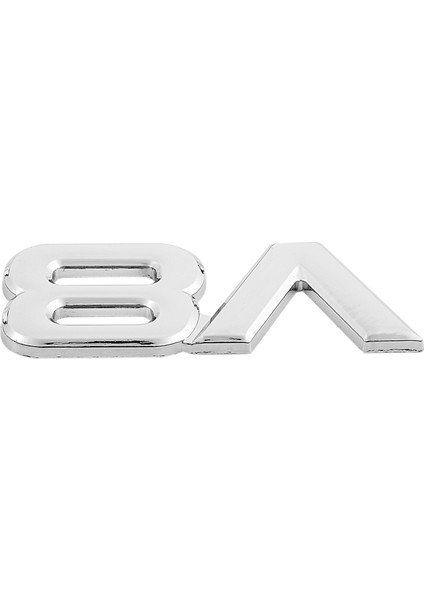 2pcs 3D Gümüş Otomatik Motor V8 Araba Arka Amblem Çıkartma Rozeti Çıkartma Turbo Otomatik 3D Metal Amblem Rozeti Çıkartma (Yurt Dışından) modelleri