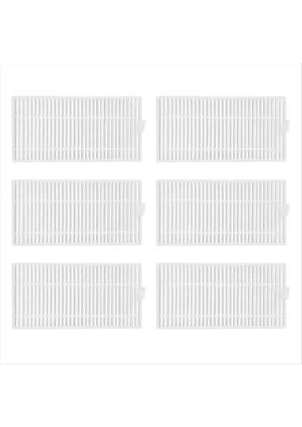 Xiaomi Robot Vakum E5 / C108 Filtre Robot Vakum Süpürge Aksesuarları Bölüm 6pcs (Yurt Dışından)