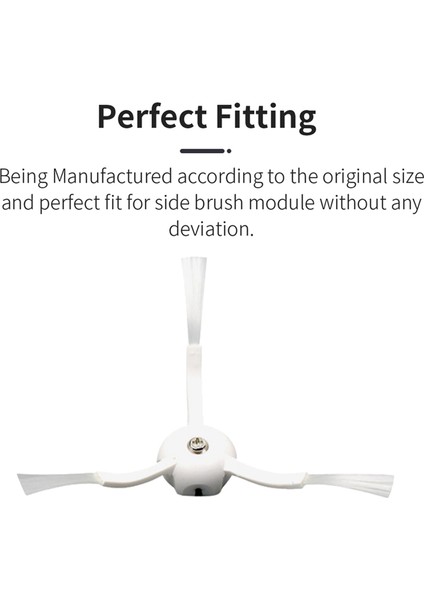 Xiaomi Mijia Için 8pcs SDJQR01RR 1s / S50 S55 T6 T7 P50 Vakum Süpürge Ana Yan Fırça Filtresi Yedek Yedek Parçalar (Yurt Dışından) modelleri