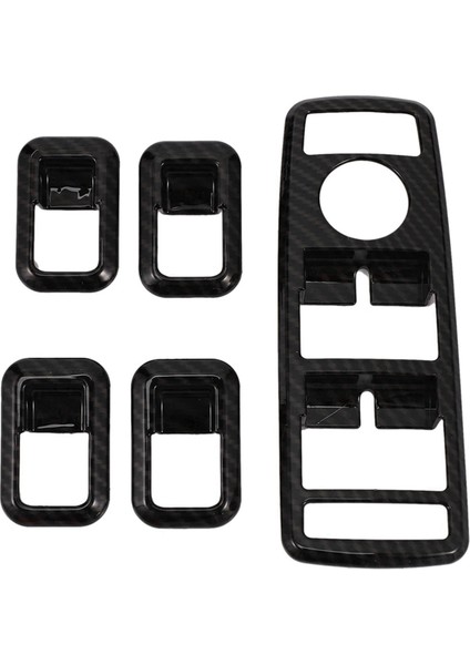 10X Araba Iç Dekor Kapısı Pencere Anahtarı Kapak Kapakları Mercedes Benz A B C E Cla Gla Glk ml Gle Class W204 (Yurt Dışından) modelleri