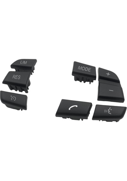 7pcs Araç Direksiyon Simidi Kontrol Anahtarı Bmw 1 2 3 Serisi X3 X4 X5 X6 Araç Aksesuarları (Yurt Dışından)