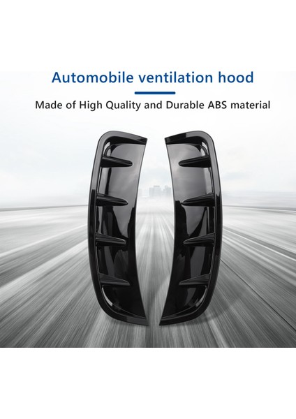 Siyah Ön Tekerlek Tarafı Hava Vent Kanalları Mercedes-Benz A-Serisi W177 A200 A220 A220 A35 Amg 2019 2020 Için Dekorasyon Dekorasyonu (Yurt Dışından) fiyatları