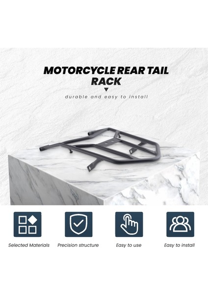 Motosiklet Arka Kuyruk Rafı Üst Kutu Kasa Bavul Taşıyıcı Tahtası Honda CRF300L CRF300L Crf 300 Ralli 2021 2022 (Yurt Dışından) modelleri