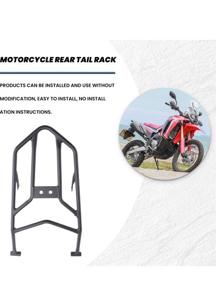 Motosiklet Arka Kuyruk Rafı Üst Kutu Kasa Bavul Taşıyıcı Tahtası Honda CRF300L CRF300L Crf 300 Ralli 2021 2022 (Yurt Dışından) indirimleri