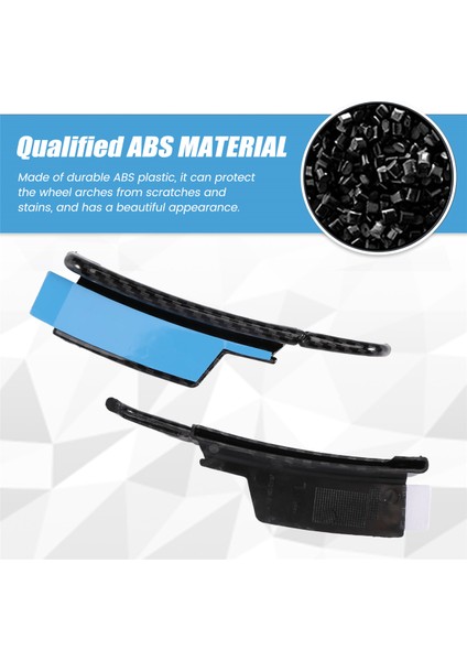 Araba Karbon Fiber Çamurluk Kemeri Trim Çıkartma Tekerleği Mercedes Için Dudak Benz W176 A160 A180 A200 A250 Amg A45 2013-2019 (Yurt Dışından) fırsatları