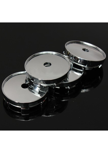 Golf Bmw Audi Için 4x 60MM Araba Alaşım Tekerlek Merkezi Hub Kapakları Çıkartma Tuz Trims Trims (Yurt Dışından) fiyatları