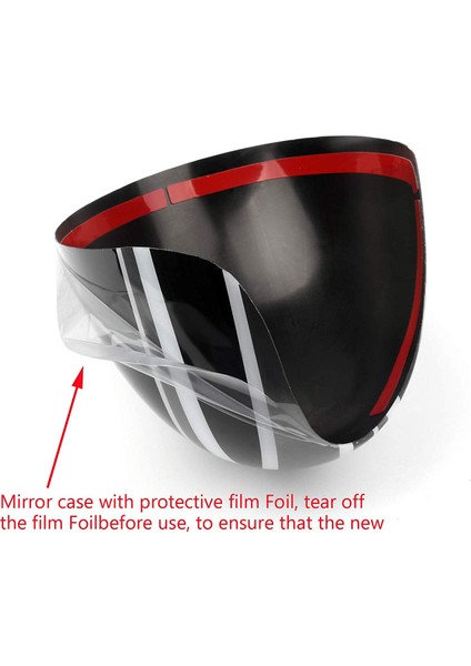 Mini Cooper Hardtop F54 F55 F56 F57 F60 Serisi Siyah ve Gri Ingiltere Bayrağı Için Araba Kapısı Yan Ayna Kapak Kapakları (Yurt Dışından) fırsatları