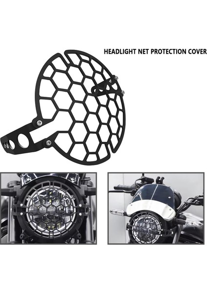 Motosiklet Far Koruma Kapağı Kawasaki Eliminator 500 Aksesuar Için Motosiklet Koruma Grill Grille (Yurt Dışından) fiyatları