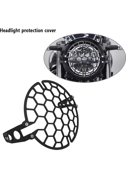 Motosiklet Far Koruma Kapağı Kawasaki Eliminator 500 Aksesuar Için Motosiklet Koruma Grill Grille (Yurt Dışından) fırsatları