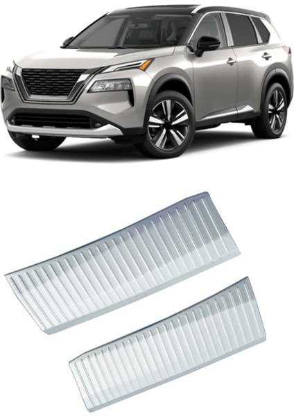 Araba Arka Tampon Kapısı Eşik Gövdesi Koruma Koruyucusu Nissan x -Trail x Trail / Rogue T33 2021 - 2024 Için (Yurt Dışından)