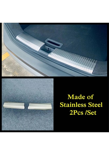 Araba Arka Tampon Kapısı Eşik Gövdesi Koruma Koruyucusu Nissan x -Trail x Trail / Rogue T33 2021 - 2024 Için (Yurt Dışından) modelleri