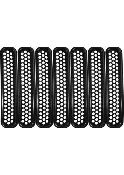 Petek Mesh Ön Izgara Ekleri 1997-2006 Jeep Wrangler Tj &amp; Unlimited - (7 Adet) (Yurt Dışından)