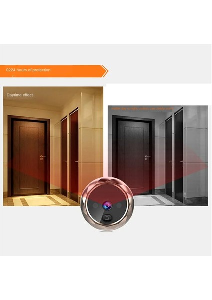 Dijital LCD 2.8inch Video Kapı Zili Peephole Izleyici Kapı Gözü Kamera 90 Derece Kapı Zili Hareket Algılama Gözü (Yurt Dışından) modelleri