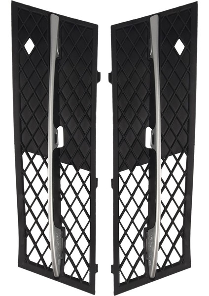 2pcs Araba Önü Alt Tampon Izgara Izgara Sisli Izgara Kapağı Bmw 5 Serisi F10 / F11 Sedan / Vagon 2010-2013 (Yurt Dışından) fiyatları
