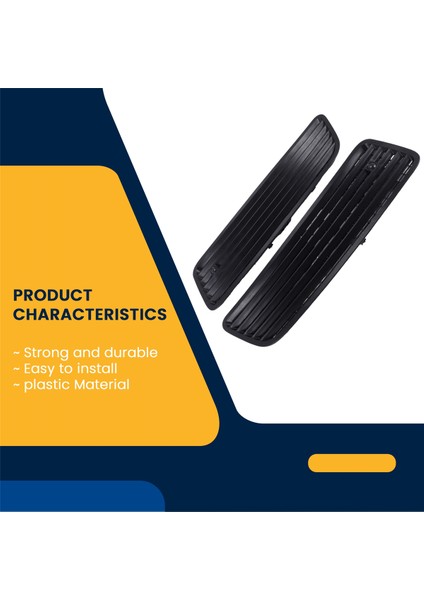 1paır Sol ve Sağ Tarafı 2007-2013 Için Üst Izgara Havalandırma Mercedes S550 W221 (Yurt Dışından) fırsatları