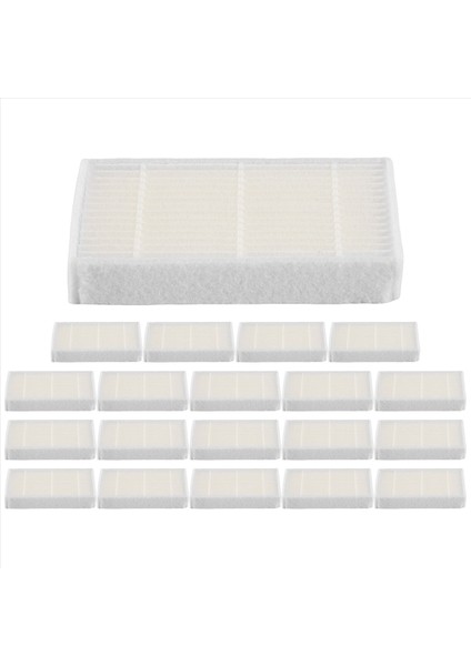 Ilıfe V5 V5S V3 V3S V5PRO V50 V55 X5 V5S Pro Robot Vakum Süpürge Parçaları Için 20 Pc Hepa Filtresi (Yurt Dışından) fiyatları