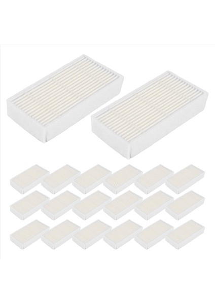 Ilıfe V5 V5S V3 V3S V5PRO V50 V55 X5 V5S Pro Robot Vakum Süpürge Parçaları Için 20 Pc Hepa Filtresi (Yurt Dışından) modelleri