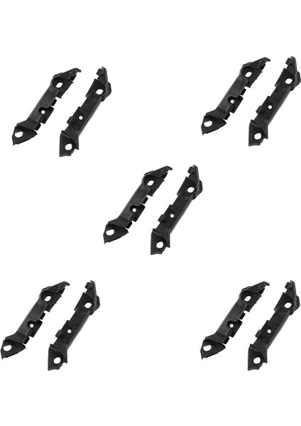 5paır Ön Tampon Montaj Ray Braketi 2058850821 2058850921 Mercedes Benz C Sınıfı W205 2014 (Yurt Dışından)