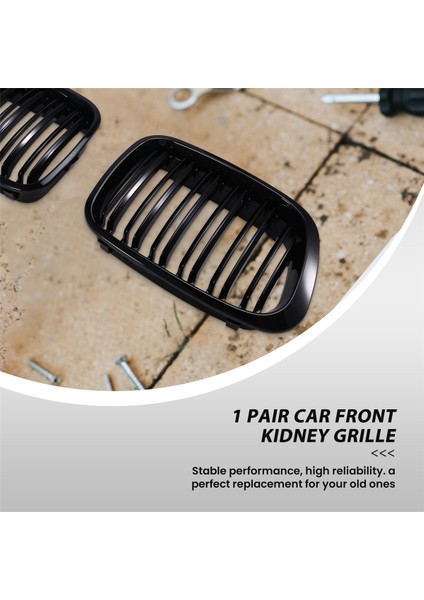 Bmw E46 4 Kapı 1998-2001 Bmw E46 Için Araba Ön Böbrek Grille Spor Yarışı Izgaraları (Yurt Dışından) modelleri