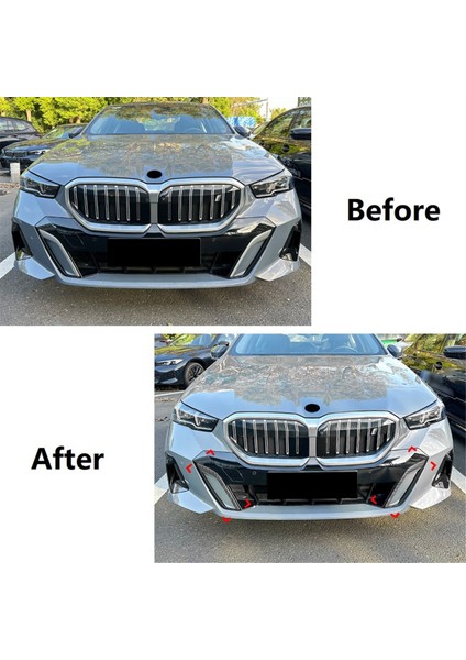 Bmw 5 Serisi G60 G61 2024 M Sport Aksesuarları Abs Karbon Fiber (Yurt Dışından) indirimleri