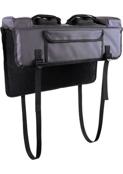 Tailgate Pad Kamyonet Için Shuttle Pad - Bagaj Kapağı Koruma Pad Bisiklet Kayışları ile 2 Bisiklet Taşıma Alet Cepi (Yurt Dışından)