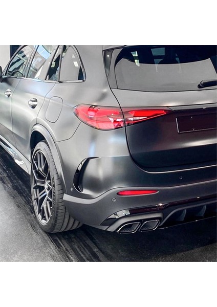 Mercedes Benz Glc Sınıf X254 Amg Hat 2023 2024 Arka Tampon Trim Dudak Spoiler Fender Canards Finler, Siyah (Yurt Dışından) indirimleri