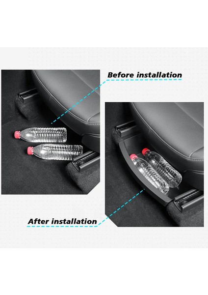 Tesla Model Y 2025 Juniper Için Koltuk Çekmece Saklama Kutusu Altındaki Araç Ön Koltuklar (Yurt Dışından) indirimleri