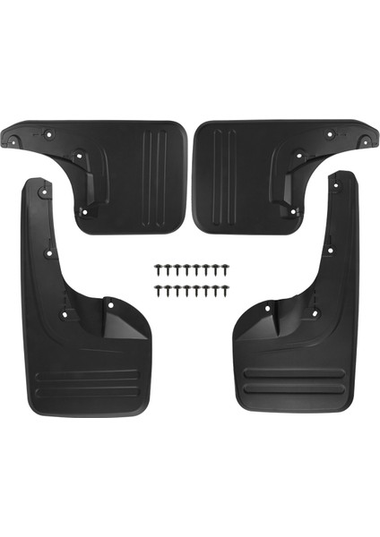 4x Ön ve Arka Çamur Flapları Sıçrama Toyota Hilux Vigo 2005 - 2014 Plastik Doğrudan Cıvata Tesisat Dış Parçaları (Yurt Dışından) modelleri